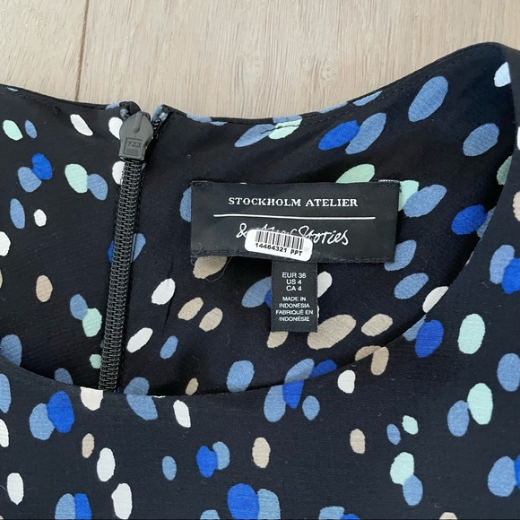 & Other Stories Patterned Midi Dress - Picture 4 of 8